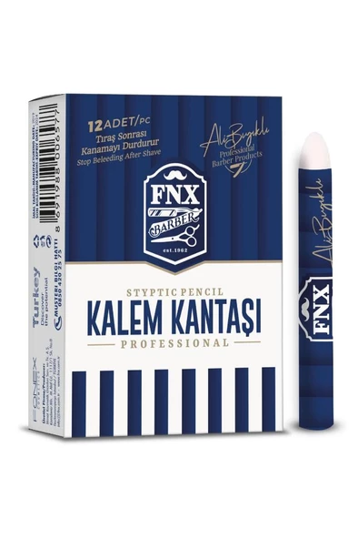 FNX Barber Ali Bıyıklı Kalem Kan Taşı 12'li Paket - 2