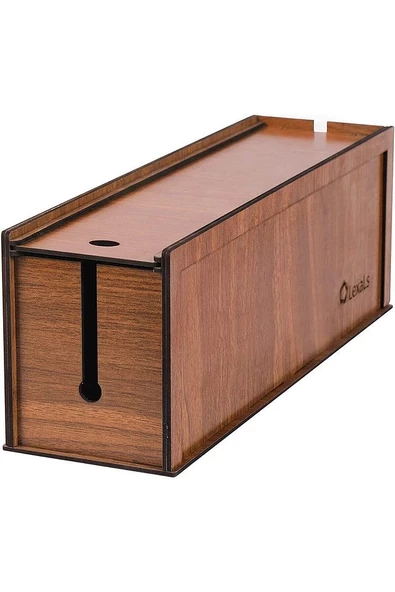 Kablo Kutusu 40x12x14 cm Kablo Priz Düzenleyici Organizer - 4