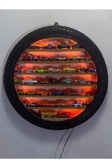 Northanka Işıklı Araba Duvar Rafı - 4