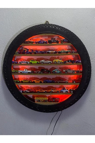 Northanka Işıklı Araba Duvar Rafı - 3