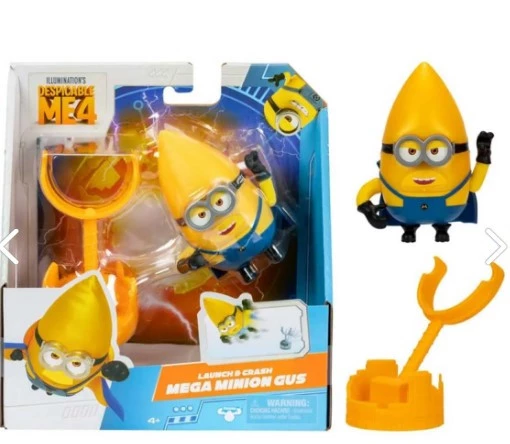 Minions Despicable Me 4 Çılgın Hırsız Aksiyon Figür Minyonlar Figür Çılgın Hırsız Gus Figür - 2