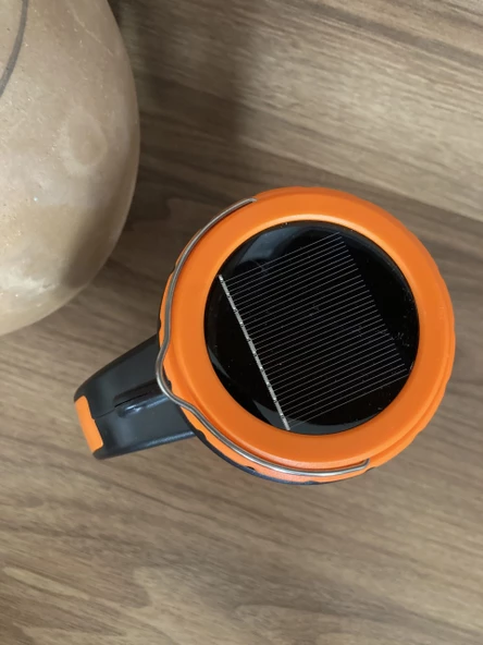 FX-520 Solar Güneş Enerjili El Feneri, Uzun Menzilli 5W + 15W - 3