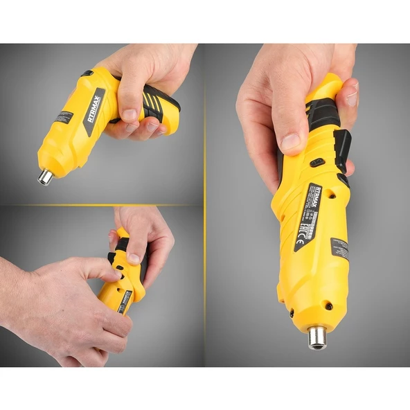 Rtrmax RTM326 3.6V Çift Fonksiyonlu Akülü Tornavida Seti - Resim 2