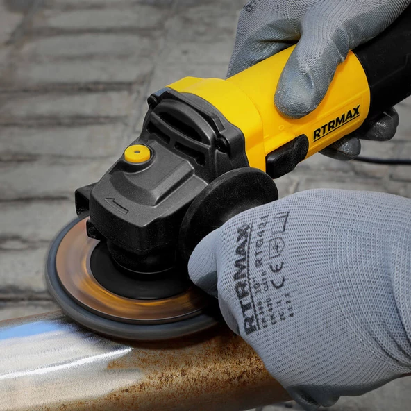 Rtrmax Avuç Taşlama Makinası 115/125 mm 950W RTM1095 - Resim 2