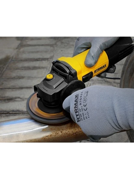 Rtrmax Devir Ayarlı Avuç Taşlama Makinası 750W 115 mm RTM1080 - Resim 4