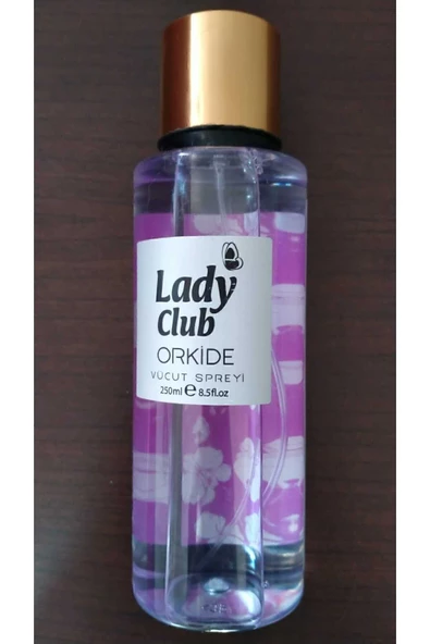 LADY CLUB Orkide Vücut Spreyi 250 ml