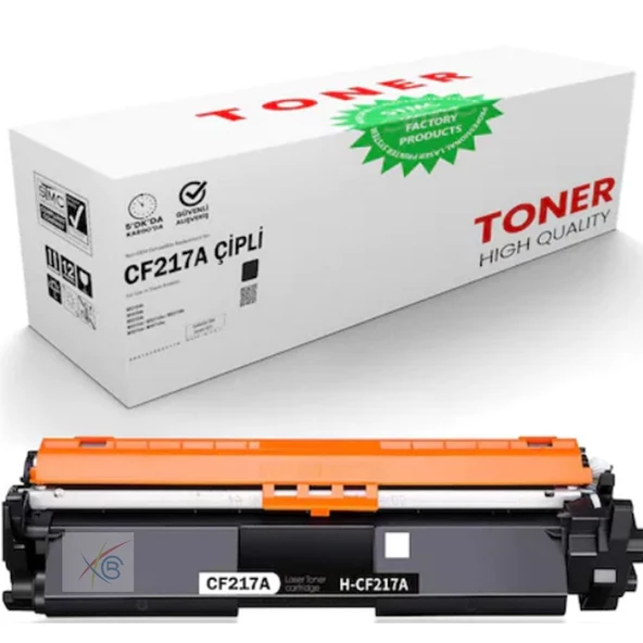 HP CF217A (17A) Muadil Siyah Toner M102/M130 (CHİPLİ)