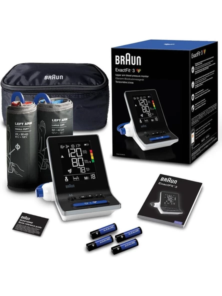 Braun ExactFit 3 BUA 6150 PH Koldan Dijital Tansiyon Aleti