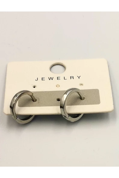 Renkli Çelik Figürlü Lüks Tasarım Küpe ürün görseli 1