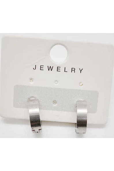 Çelik Figürlük Kıstırmalı Mıknatıslı  Unisex Küpe ürün görseli 1