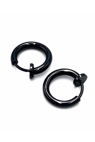 Çelik Figürlü Unisex Küpe ürün görseli 1