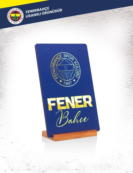 Fenerbahçe Baskılı Gold Pano