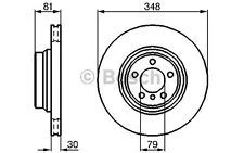 FREN DISKI ON BMW E60 E61 E63 E64 E65 E66 E67 - BOSCH 0986479003