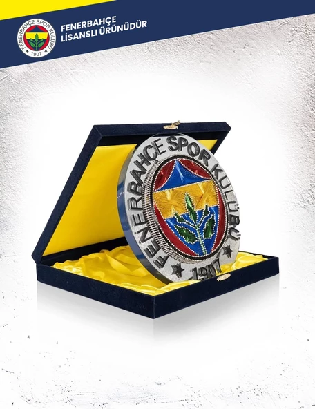 Fenerbahçe Lisanslı Filografi Amblem Plaket (El Yapımı) - 3