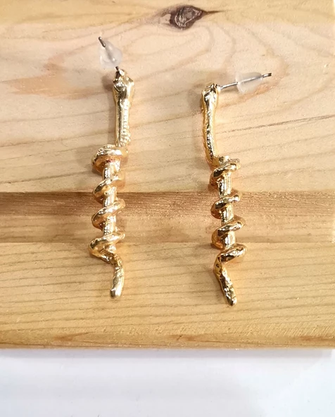 Renkli Şekilli Tarz Küpe ürün görseli 1