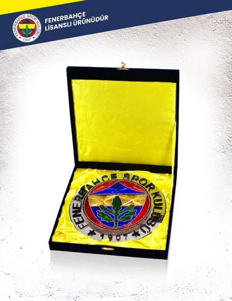 Fenerbahçe Lisanslı Filografi Amblem Plaket (El Yapımı) - 4