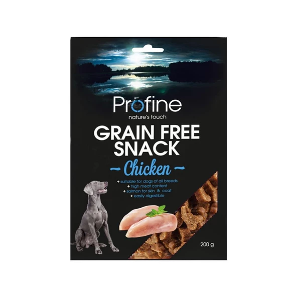 Profine 200Gr Tavuk Etli Tahılsız Grain Free Chicken Snack 1Adet Köpek Ödülü