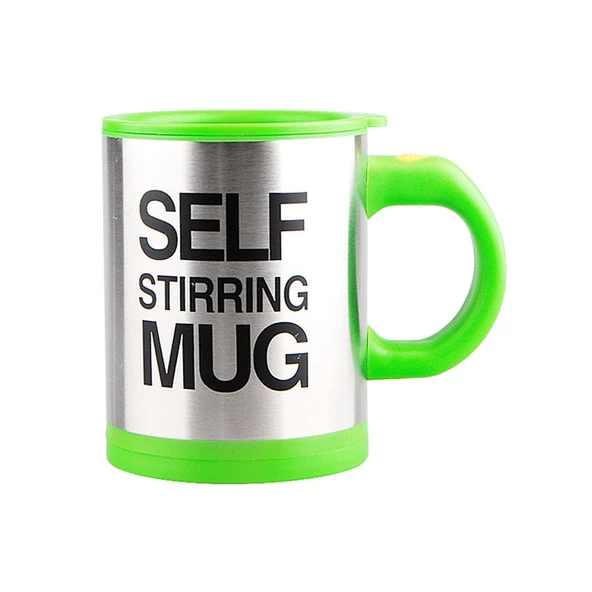 Self Stirring Mug  Mikser Kupa Bardak Yeşil