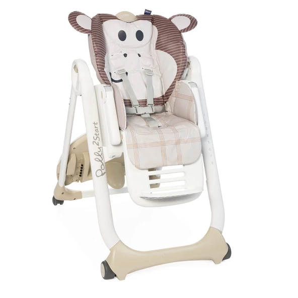 Chicco Polly 2 Start Mama Sandalyesi Monkey - 2