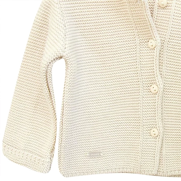 Andywawa AC24333 Basic Bebe Ceket Beige - 3