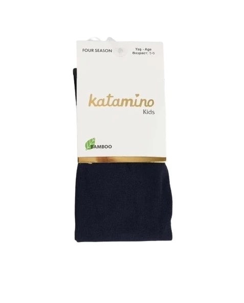 Katamino Mirabel Kız Bambu Külotlu Çorap K30207 Siyah