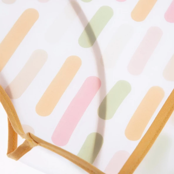 BabyJem Leke Tutmaz Giymeli Önlük 839 Pastel - 6