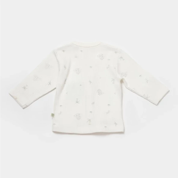 Bibaby Biorganic Koala Jungle 2'Li Zıbın 73316 Gri - 6