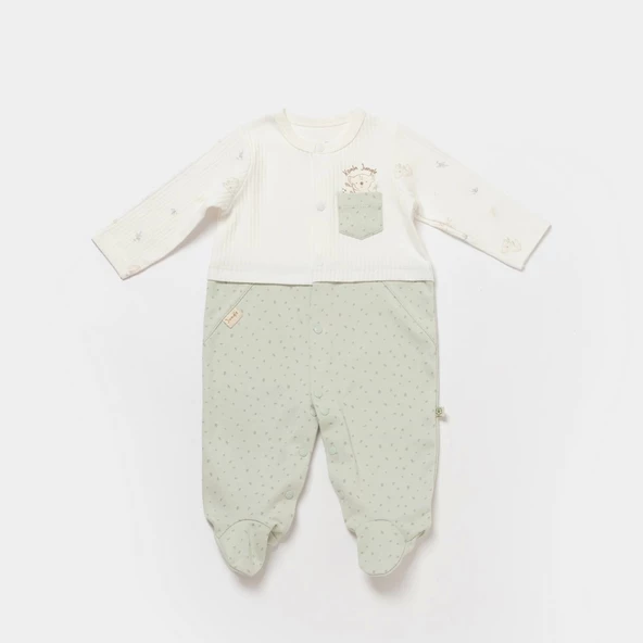 Bibaby Biorganic Koala Jungle Bebek Tulum 60733 Mint