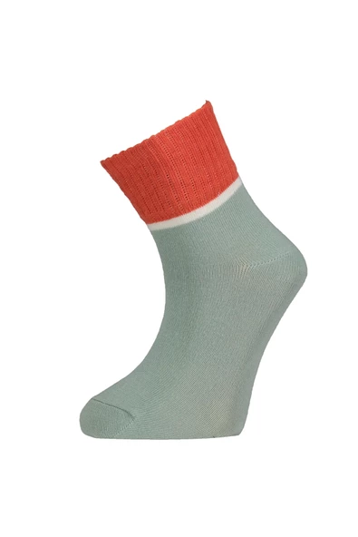 Bibaby Biorganic Lady Yaş Kısa Soket Çorap 68423 Yeşil(1 Adet)