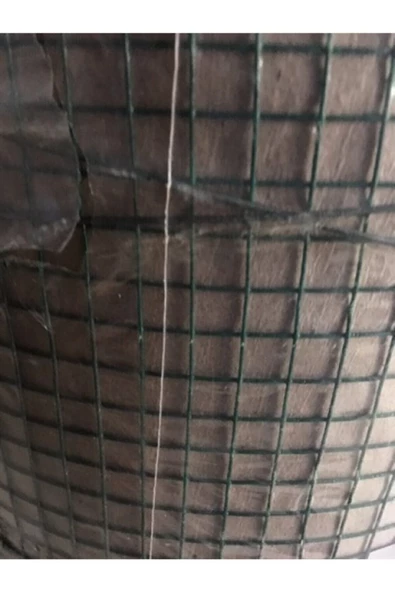 KRT Pvc Kaplı Punta Kaynaklı Tel 100cm 1,2cm Göz Arası 25m Uzunluk 0,90mm Çit Teli Kümes Teli - 3