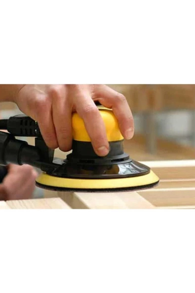 Pratik 7 Parça Cırt Zımpara Spiral Avuç Taşlama Matkap Cırt Taban Pimli - Resim 2