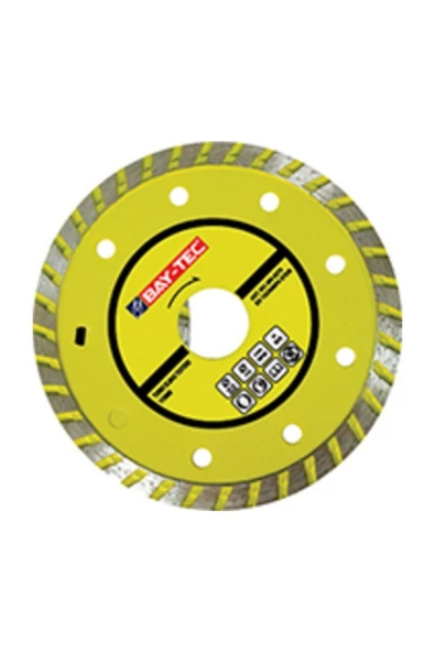 Baytec Bay-tec Turbo Elmas Testere 180 Mm Taşlama Diski Kesici -1 Adet