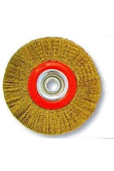 Ctm Dairesel Saçaklı Fırça Sd-150 Tel Fırça Yuvarlak Çapı:150mm - 2