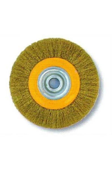 Ctm Dairesel Saçaklı Fırça Sd-150 Tel Fırça Yuvarlak Çapı:150mm - 4