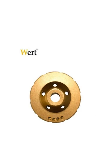 WERT 2740-115 Elmas Taşlama Diski, Çift Sıra, 115mm  Uyumlu - 3