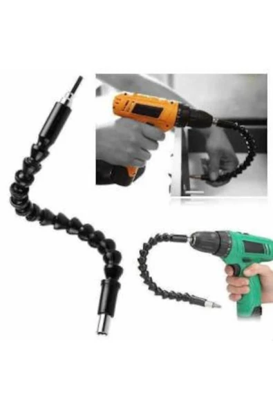 REAL Özs Bükülebilir Esnek Şaft Bits Matkap Ucu Vidalama Uçları - Resim 3