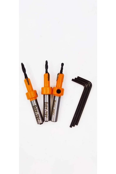 Baytec Havşalı Matkap Ucu Profesyonel 3mm 3.5mm 4mm Profesyonel - 2
