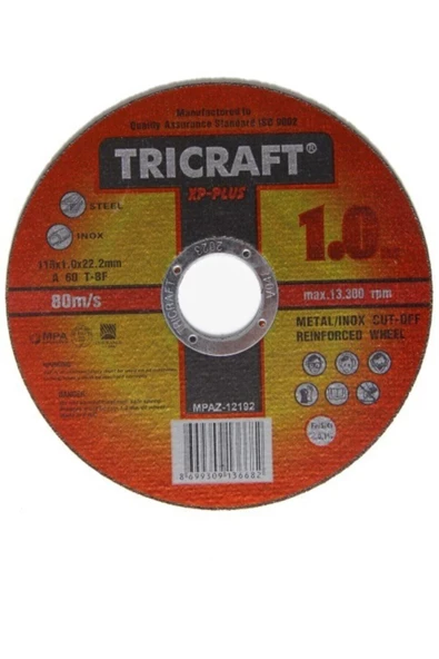 Meşem 115 Lik Fayans Kesme Mermer Ahşap Granit Demir Kesme Disk Seti - Resim 4