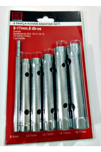 Bhd Tools Bhd 6lı Kovan Anahtar Seti-uzun Lokma Anahtar Seti - Resim 3