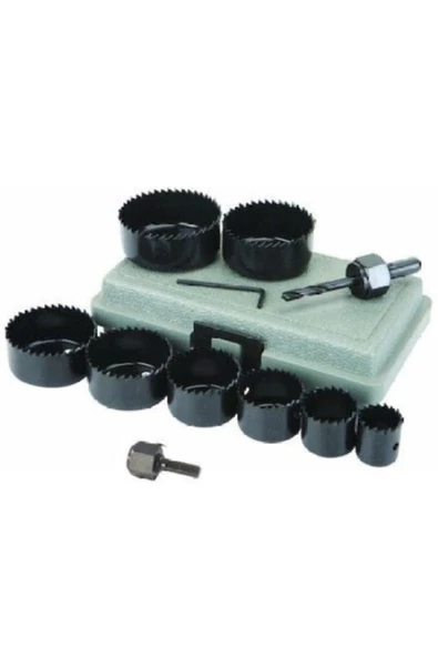 Hırdavat Buhat Buat Panç Yuvarla Metal Ahşap Daire Delme  Delik Açma Tr-6587452 11 Parça - Resim 3