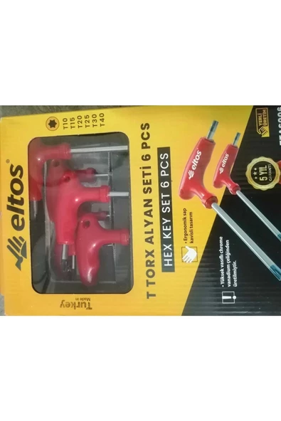 Eltos T Torx Alyan Seti 6 Pcs - 3