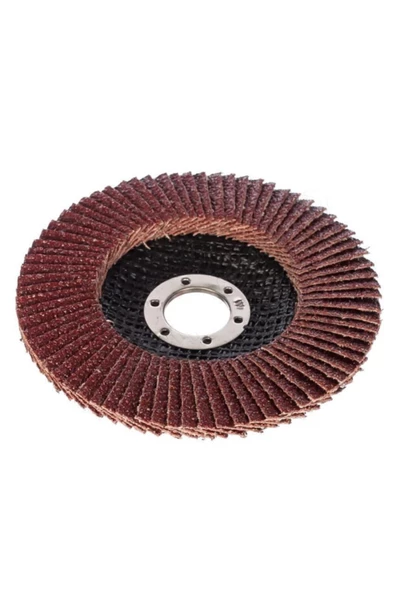 UGR Metal Ahşap Flap Disk Zımpara 115x22 Mm 10 Adet 40 Kum - 2