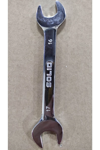 Solid 16*17 Açık Ağız Anahtar Tekli Kaliteli Çelik - 2