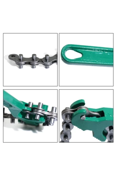 forces Ayarlı Zincirli Yağ Filtre Sökme Anahtarı Profesyonel Kaliteli 300 Mm - 4