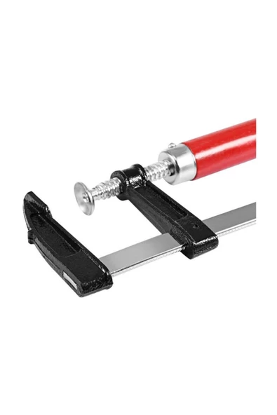 Ertl Marangoz F-kelepçesi Yüksek Mukavemetli Ahşap Mobilya Sıkma Sıkıştırma Mengenesi 15 cm - 3