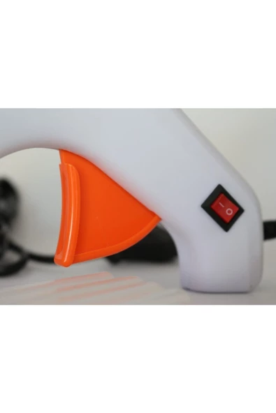 TUDOR 40w Sıcak Mum Silikon Tabancası Anahtarlı 40w Tabanca - 2