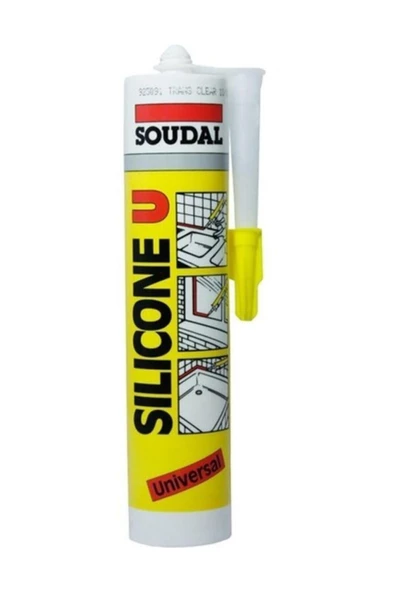 Soudal Beyaz Renk Silikon Beyaz Renk 280 Gr