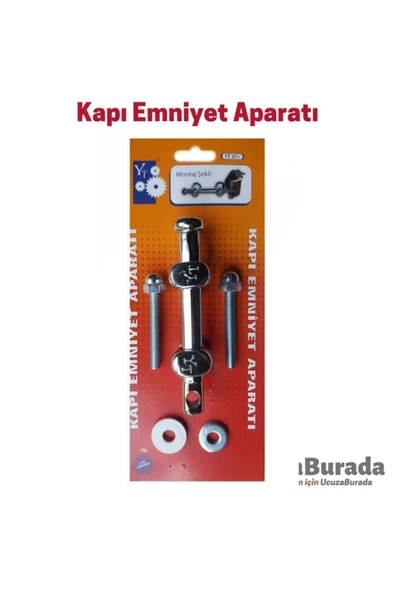 Zafer Yt Kapı Emniyet Aparatı - Alüminyum Kapı Güvenlik Kilidi - 4