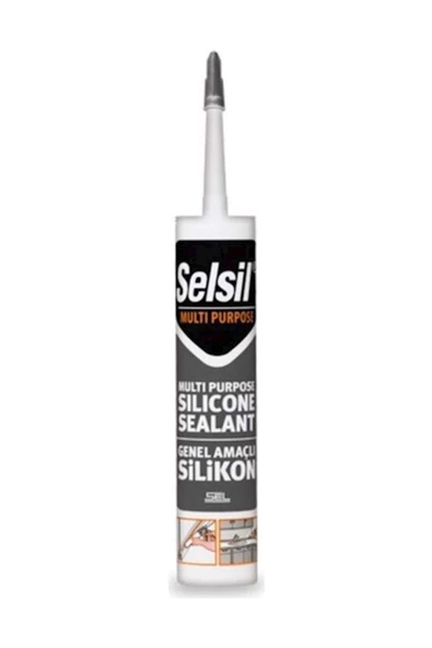 Selsil Silikon Kartuş Beyaz 280 Gr