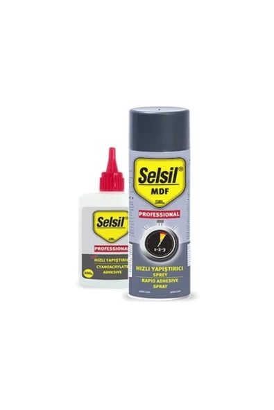 Selsil Hızlı Yapıştırıcı 400 Ml+100 Gr